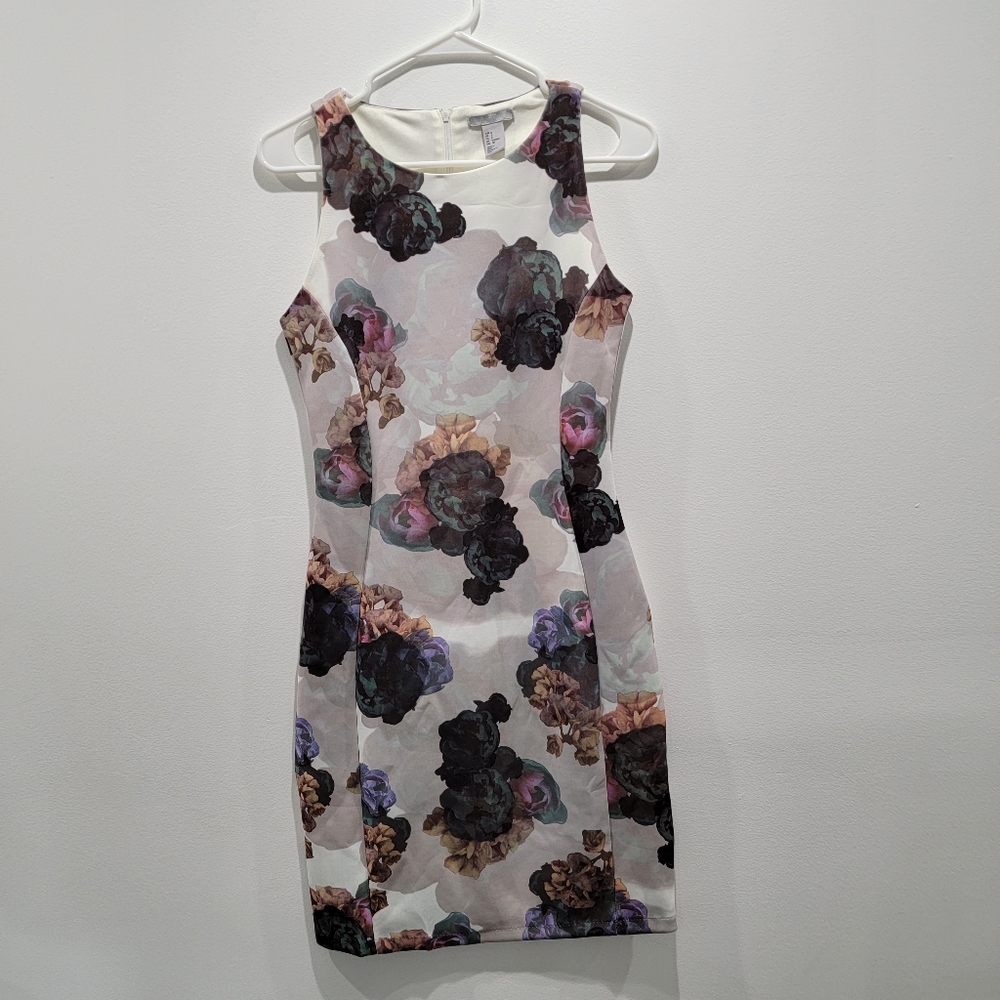 H&M Floral Sleeveless Dress sz Small